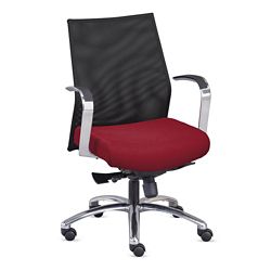 Nano Mesh Back Fabric Conference Chair