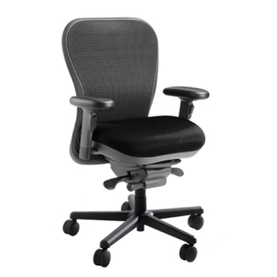 Simple Padded Gray Office Chair - Lider Plus