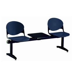 Two-Seat Beam Bench with Center Table