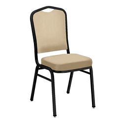 Armless Stacking Fabric Banquet Chair