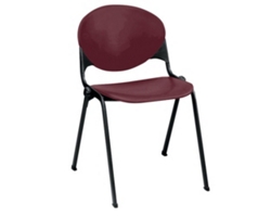 2000 Series Big and Tall Armless Plastic Stack Chair