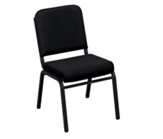 Stack Chair with Solid or Patterned Vinyl