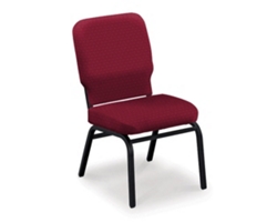 Specialty Furniture Big and Tall Armless Ganging Fabric Stack Chair