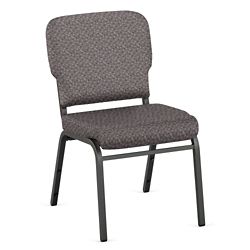 Designer Upholstery Armless Wingback Stack Chair