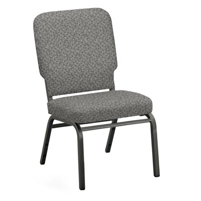 Designer Upholstery Armless Big & Tall Wingback Stack Chair
