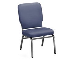Specialty Furniture Big and Tall Armless Ganging Fabric Stack Chair