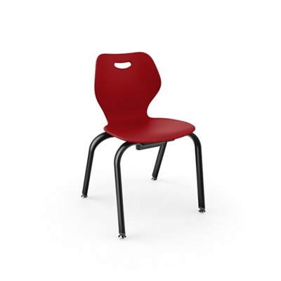 Intellect Wave Four Leg Student Chair - 15