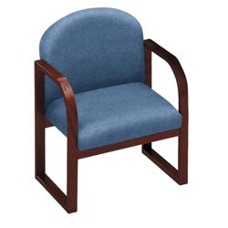 Sled Base Conference Chair with Arms