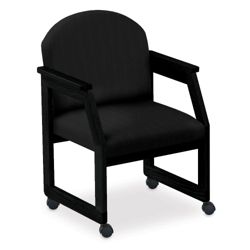 Round Back Conference Chair with Casters