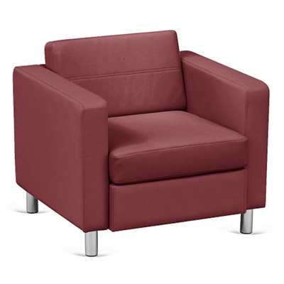 Atlantic Faux Leather Lounge Chair
