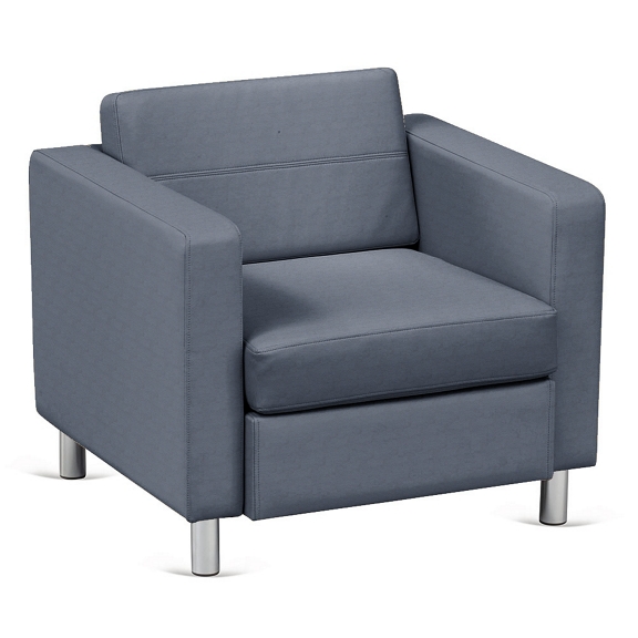Atlantic Faux Leather Lounge Chair