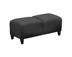 Fabric Two Seat Bench - 43"W