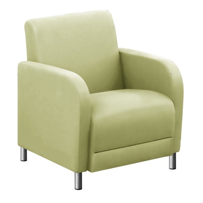 Parkside Guest Chair in Polyurethane or Fabric - 27"W