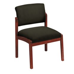 New Castle Fabric Armless Guest Chair