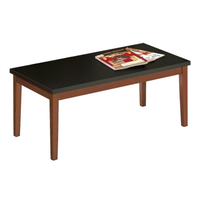 New Castle Coffee Table with Wood Frame