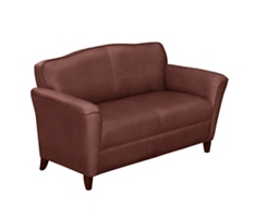 Wexford Faux Leather Loveseat