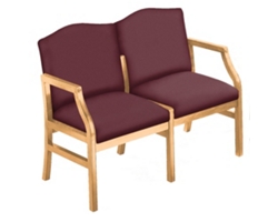 Traditional 2-Seat Sofa in Standard Upholstery