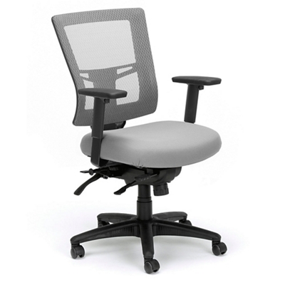 Perspective Mesh Mid-Back Chair