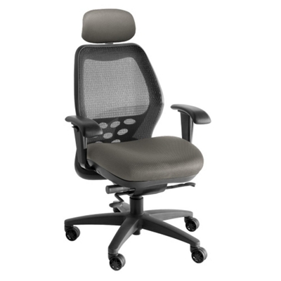 Inbox Zero Ergonomic Task Chair with Headrest, Dynamic Lumbar