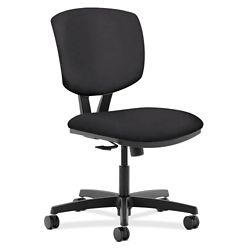 HON Volt Armless Vinyl Task Chair