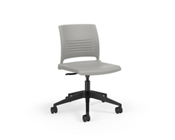 Armless Plastic Task Chair