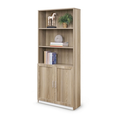 At Work 72"H Bookcase with Doors