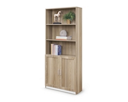 At Work 72"H Bookcase with Doors