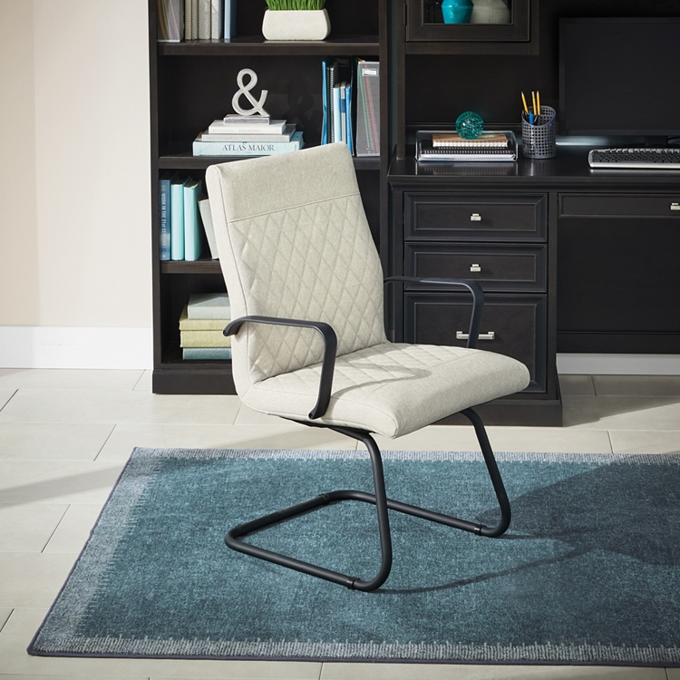 Shop durable guest chairs with armrests designed for office lobbies and meeting rooms at National Business Furniture.