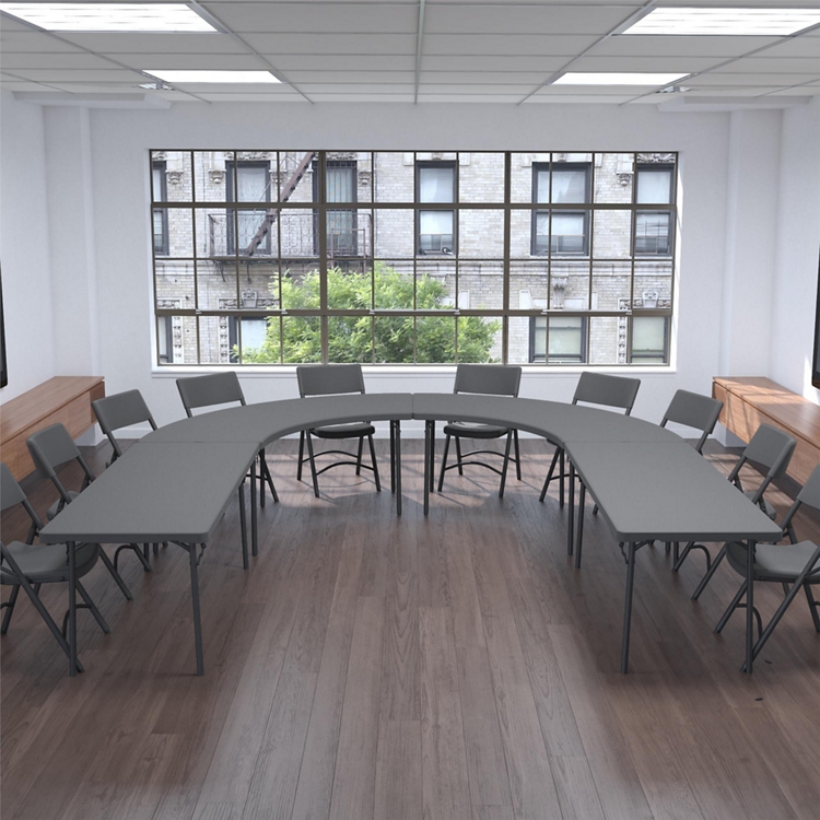 Shop training, folding, and nesting tables at National Business Furniture—versatile solutions for meetings, events, and classes