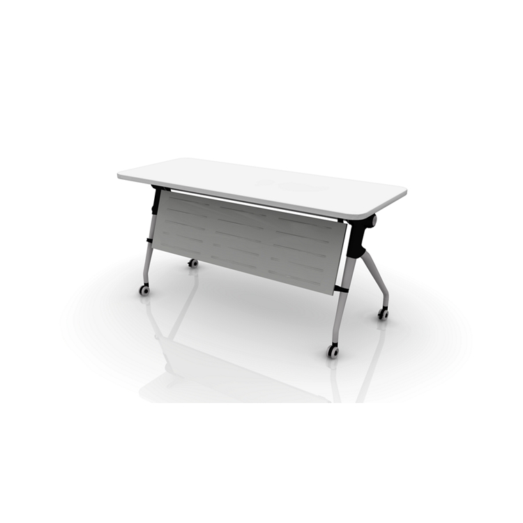 折りたたみテーブル Zook Flip-Top Rolling Mobile Table - 60”W