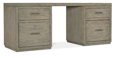 Linville Falls Desk with Files - 72"W x 24"D