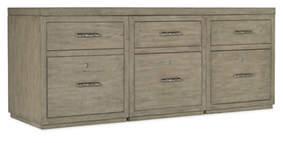 Linville Falls - Credenza with Files - 72"W x 24"D