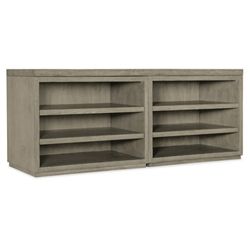 Linville Falls Credenza with Open Storage - 72"W x 24"D