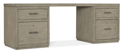 Linville Falls Desk with Files - 84"W x 24"D