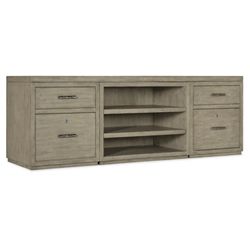 Linville Falls Credenza with Combo Storage - 84"W x 24"D
