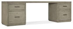 Linville Falls Desk with Files - 96"W x 24"D