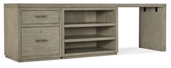 Linville Falls Desk with Combo Storage - 96"W x 24"D