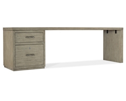 Linville Falls Desk with File - 96"W x 24"D
