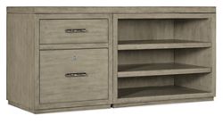 Linville Falls Credenza with Combo Storage - 60"W x 24"D