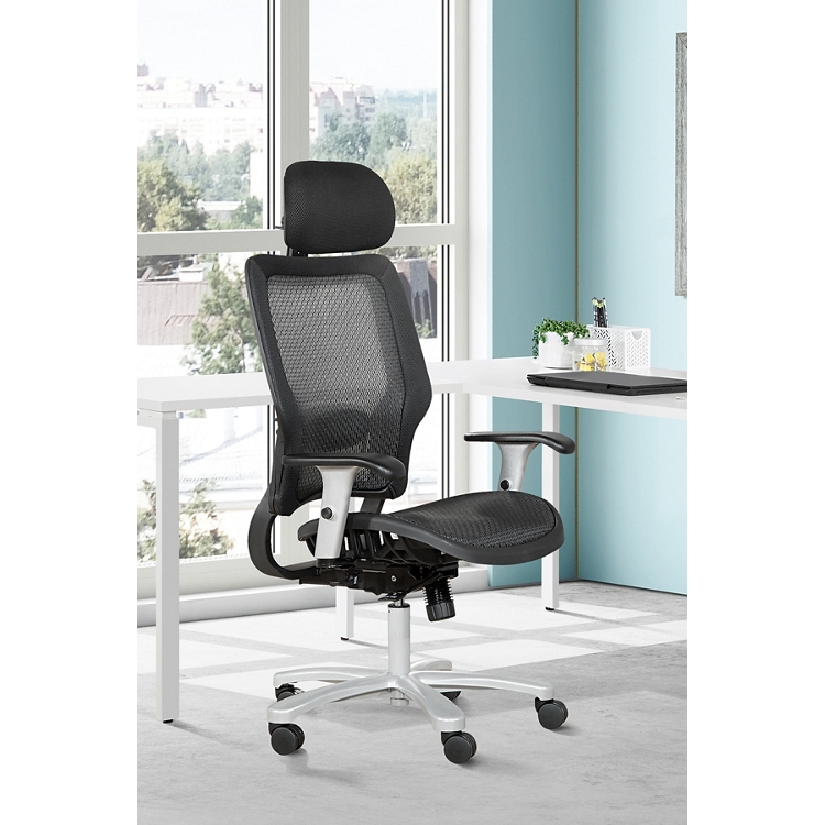 ⭐️⭐️机、椅子⭐️ Space 63 Series Air Grid Back Big & Tall Office Chair w/ Headrest