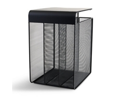 Onyx Solid Top Vertical Hanging Storage