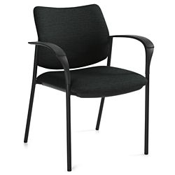 Sidero Fabric Stack Chair with Arms