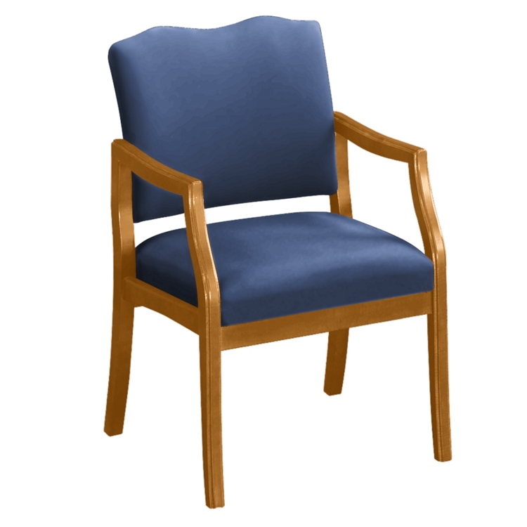 Spencer Arm Chair in Vinyl or Fabric
