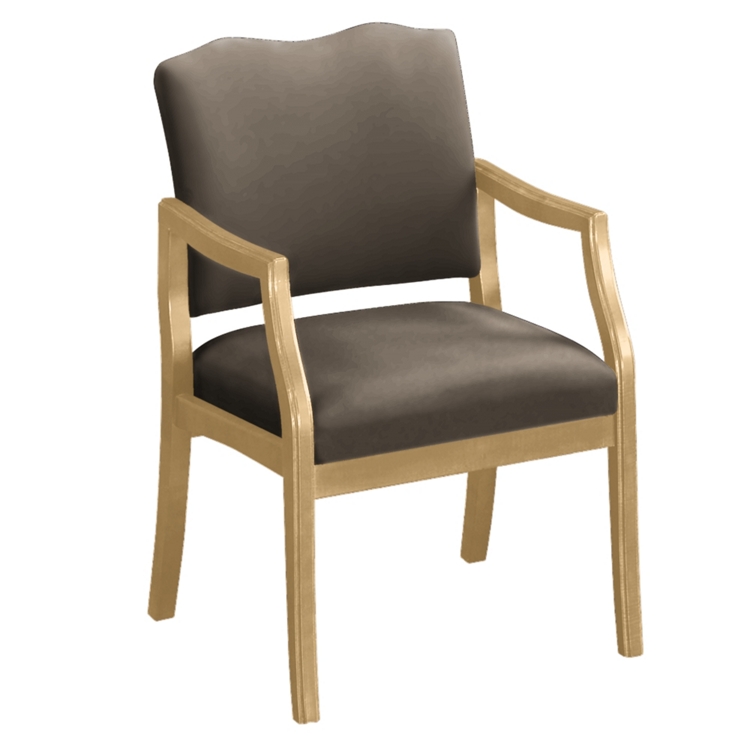 Spencer Arm Chair in Vinyl or Fabric
