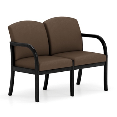 Two Seat Vinyl Sofa