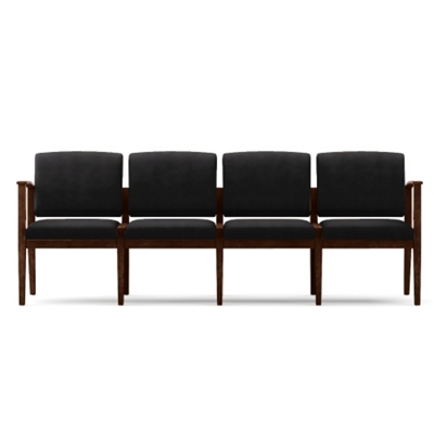 Mason Street Wood Fabric Four-Seat Sofa
