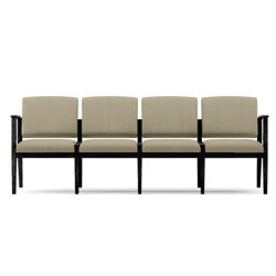 Amherst Fabric Four-Seat Guest Sofa - 88.5"W