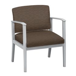 Mason Street Oversized Fabric Guest Chair with Arms