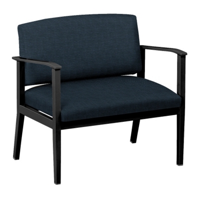Mason Street Fabric Bariatric Guest Chair with Arms
