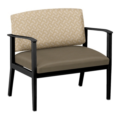 Mason Street Steel Bariatric Chair In Premium Upholstery